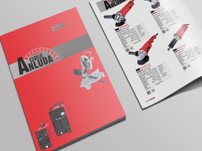 安路达电工工具样册设计印刷制作
