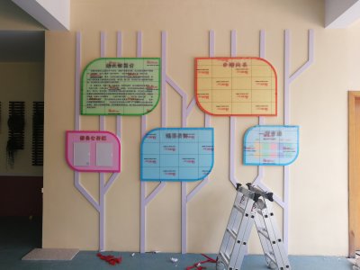 妇联幼儿园形象墙创意设计安装制作